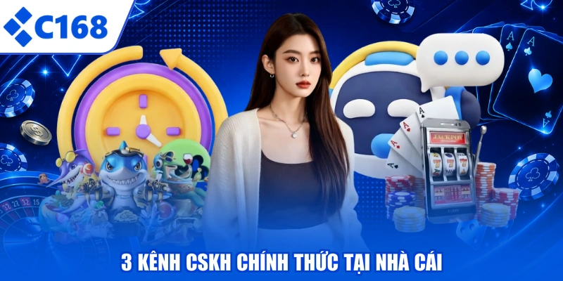 3 kênh CSKH chính thức tại nhà cái