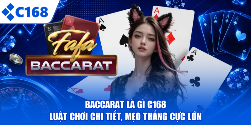 Baccarat Là Gì C168 - Luật Chơi Chi Tiết, Mẹo Thắng Cực Lớn
