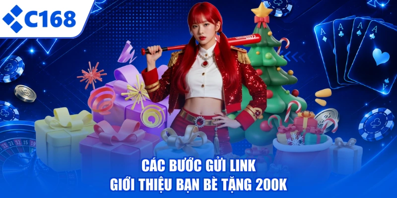 Các bước gửi link giới thiệu bạn bè tặng 200K