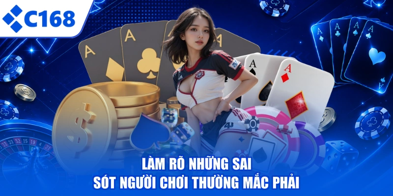 Làm rõ những sai sót người chơi thường mắc phải