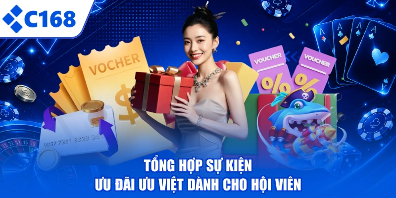 Tổng hợp sự kiện ưu đãi ưu việt dành cho hội viên